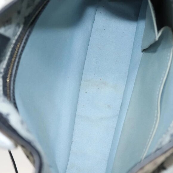 LOUIS VUITTON Monogram mini Bussus Marie Kate Bag Blue - Picture 11 of 16